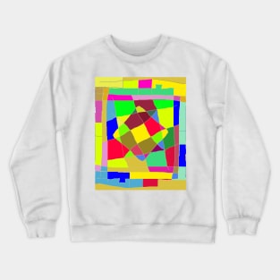 Colourful squares for phone case Crewneck Sweatshirt